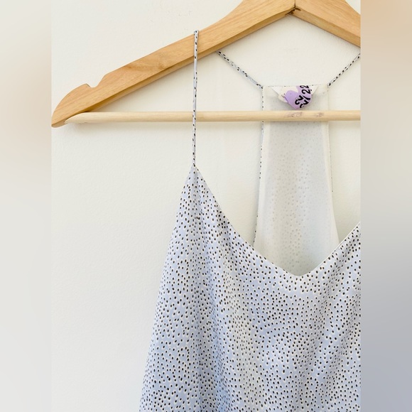 BABY BLUE SILK CAMISOLE - Picture 9 of 9